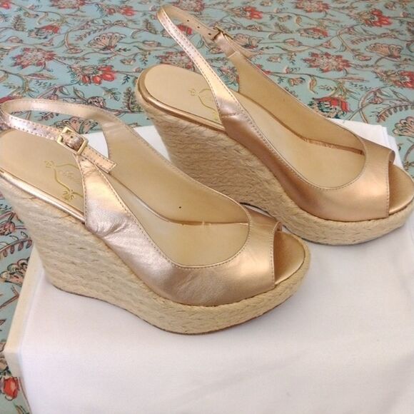 NEW Footcandy Platform Sandals - Picture 1 of 11